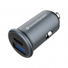 АЗУ ArmorStandart 1USB 1Type-C PD20W 3A QC 3.0 Grey (ARM65439) АЗУ ArmorStandart 1USB 1Type-C PD20W 3A QC 3.0 Grey (ARM65439)