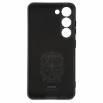 Чехол накладка ArmorStandart TPU ICON для Samsung S23 Camera cover Black (ARM65452)