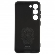 Чехол накладка ArmorStandart TPU ICON для Samsung S23 Camera cover Black (ARM65452)