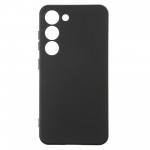 Чехол накладка ArmorStandart TPU ICON для Samsung S23 Camera cover Black (ARM65452)