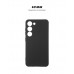Чехол накладка ArmorStandart TPU ICON для Samsung S23 Camera cover Black (ARM65452)