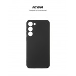 Чехол накладка ArmorStandart TPU ICON для Samsung S23 Plus Camera cover Black (ARM65455)