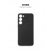 Чехол накладка ArmorStandart TPU ICON для Samsung S23 Plus Camera cover Black (ARM65455)