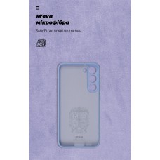 Чехол накладка ArmorStandart TPU ICON для Samsung S23 Plus Camera cover Lavander (ARM65457)