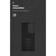 Чехол накладка ArmorStandart TPU ICON для Samsung S23 Ultra Camera cover Black (ARM65458)