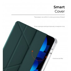 Чехол книжка TPU ArmorStandart Y-type Case with Pencil Holder для Apple iPad 10.9 2022 Dark Green (ARM65515)