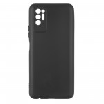 Чехол накладка TPU Armorstandart Matte Slim Fit для Tecno Pova 2 (LE7) Camera cover Black (ARM65637)