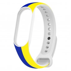 Ремешок TPU ArmorStandart для Xiaomi Mi Band 4/3 Blue Yellow (ARM65667)