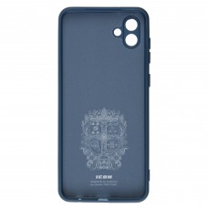 Чехол накладка ArmorStandart TPU ICON для Samsung A04 (A045) Camera cover Dark Blue (ARM66077)
