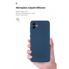 Чехол накладка ArmorStandart TPU ICON для Samsung A04 (A045) Camera cover Dark Blue (ARM66077)