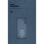 Чехол накладка ArmorStandart TPU ICON для Samsung A14 4G / A14 5G Camera cover Dark Blue (ARM66171)