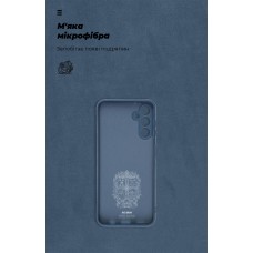 Чехол накладка ArmorStandart TPU ICON для Samsung A14 4G / A14 5G Camera cover Dark Blue (ARM66171)