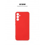 Чехол накладка ArmorStandart TPU ICON для Samsung A34 5G (A346) Camera cover Red (ARM66173)