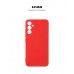 Чехол накладка ArmorStandart TPU ICON для Samsung A34 5G (A346) Camera cover Red (ARM66173)