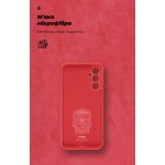 Чехол накладка ArmorStandart TPU ICON для Samsung A34 5G (A346) Camera cover Red (ARM66173)