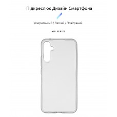 Чехол накладка ArmorStandart TPU Air Series для Samsung A34 5G (A346) Transparent (ARM66182)