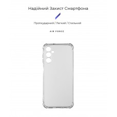 Чехол накладка ArmorStandart TPU Air Force для Samsung A14 4G / A14 5G Camera cover Transparent (ARM66193)