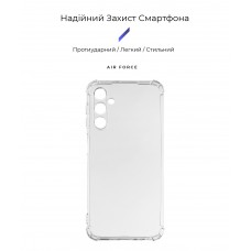 Чехол накладка ArmorStandart TPU Air Force для Samsung A24 4G (A245) Camera cover Transparent (ARM66196)