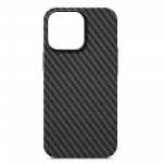 Чехол накладка ArmorStandart TPU LikeCarbon MagCase для Apple iPhone 13 Pro Black (ARM66361)