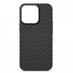 Чехол накладка ArmorStandart TPU LikeCarbon MagCase для Apple iPhone 14 Pro Black (ARM66365)