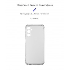 Чехол накладка ArmorStandart TPU Air Force для Samsung A34 5G (A346) Camera cover Transparent (ARM66410)
