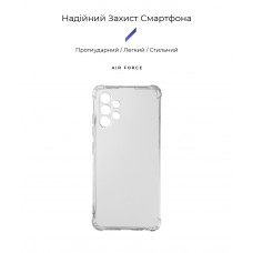 Чехол накладка ArmorStandart TPU Air Force для Samsung A32 (A325) Camera cover Transparent (ARM66422)