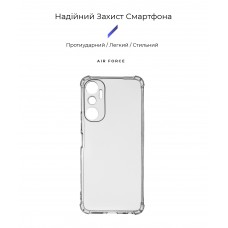 Чехол накладка ArmorStandart TPU Air Force для Infinix Hot 20 4G (X6826) Cam cov Transparent (ARM66427)