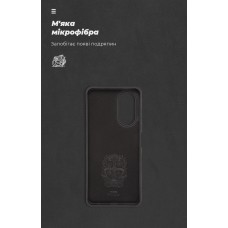 Чехол накладка ArmorStandart TPU ICON для Oppo A58 4G Black (ARM66472)