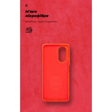 Чехол накладка ArmorStandart TPU ICON для Oppo A58 4G Red (ARM66473)