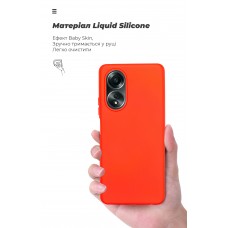Чехол накладка ArmorStandart TPU ICON для Oppo A58 4G Red (ARM66473)