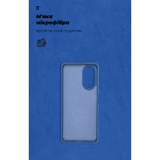 Чехол накладка ArmorStandart TPU ICON для Oppo A58 4G Dark Blue (ARM66474)