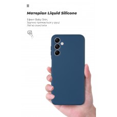 Чехол накладка ArmorStandart TPU ICON для Samsung M14 5G (M146) Camera cover Dark Blue (ARM66673)