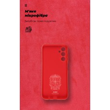 Чехол накладка ArmorStandart TPU ICON для Samsung M14 5G (M146) Camera cover Red (ARM66674)