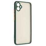Чехол накладка ArmorStandart PC Frosted Matte для Samsung A04e / M04 / F04 Dark Green (ARM66702)