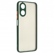 Чехол накладка ArmorStandart PC Frosted Matte для Oppo A17 4G/A17k 4G Dark Green (ARM66726)
