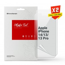 Гидрогелевая пленка ArmorStandart Clear + Anti-Blue для Apple iPhone 14/13/13 Pro (ARM66820) Transparent