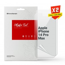 Гидрогелевая пленка ArmorStandart Clear + Anti-Blue для Apple iPhone 14 Pro Max (ARM66823) Transparent