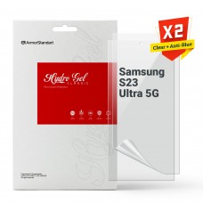Гидрогелевая пленка ArmorStandart Clear + Anti-Blue для Samsung S23 Ultra 5G (ARM66838) Transparent
