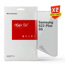 Гидрогелевая пленка ArmorStandart Clear + Matte для Samsung S22 Plus 5G (ARM66860) Transparent