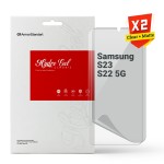 Гидрогелевая пленка ArmorStandart Clear + Matte для Samsung S23 / S22 5G (ARM66862) Transparent