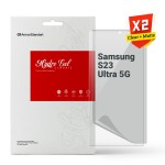 Гидрогелевая пленка ArmorStandart Clear + Matte для Samsung S23 Ultra 5G (ARM66864) Transparent