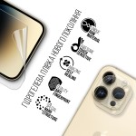 Гидрогелевая пленка ArmorStandart Clear для екрана + камера для Apple iPhone 14 Pro (ARM66874) Transparent