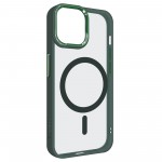 Чехол накладка Armorstandart TPU Unit MagSafe для Apple iPhone 13 Dark Green (ARM66938)