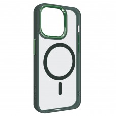 Чехол накладка Armorstandart TPU Unit MagSafe для Apple iPhone 13 Pro Dark Green (ARM66941)