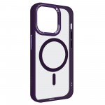 Чехол накладка Armorstandart TPU Unit MagSafe для Apple iPhone 14 Pro Purple (ARM66954) Чехол накладка Armorstandart TPU Unit MagSafe для Apple iPhone 14 Pro Purple (ARM66954)