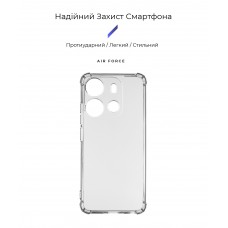Чехол накладка ArmorStandart TPU Air Force для Tecno Spark Go 2023 (BF7) Camera cover Transparent (ARM67036)