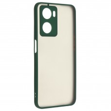 Чехол накладка ArmorStandart PC Frosted Matte для Oppo A57s 4G/A57 4G/A57e 4G/A77 4G/A77s Dark Green (ARM67045