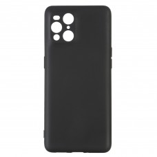 Чехол накладка TPU Armorstandart Matte Slim Fit для Oppo Find X3 Pro Camera cover Black (ARM67120)