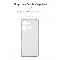 Чехол накладка ArmorStandart TPU Air Series для Tecno Spark Go 2023 (BF7) Cam cov Transparent (ARM67168)