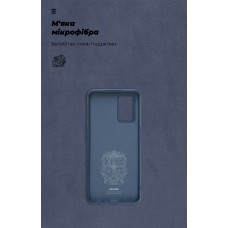 Чехол накладка ArmorStandart TPU ICON для Oppo A54 4G Dark Blue (ARM67480)